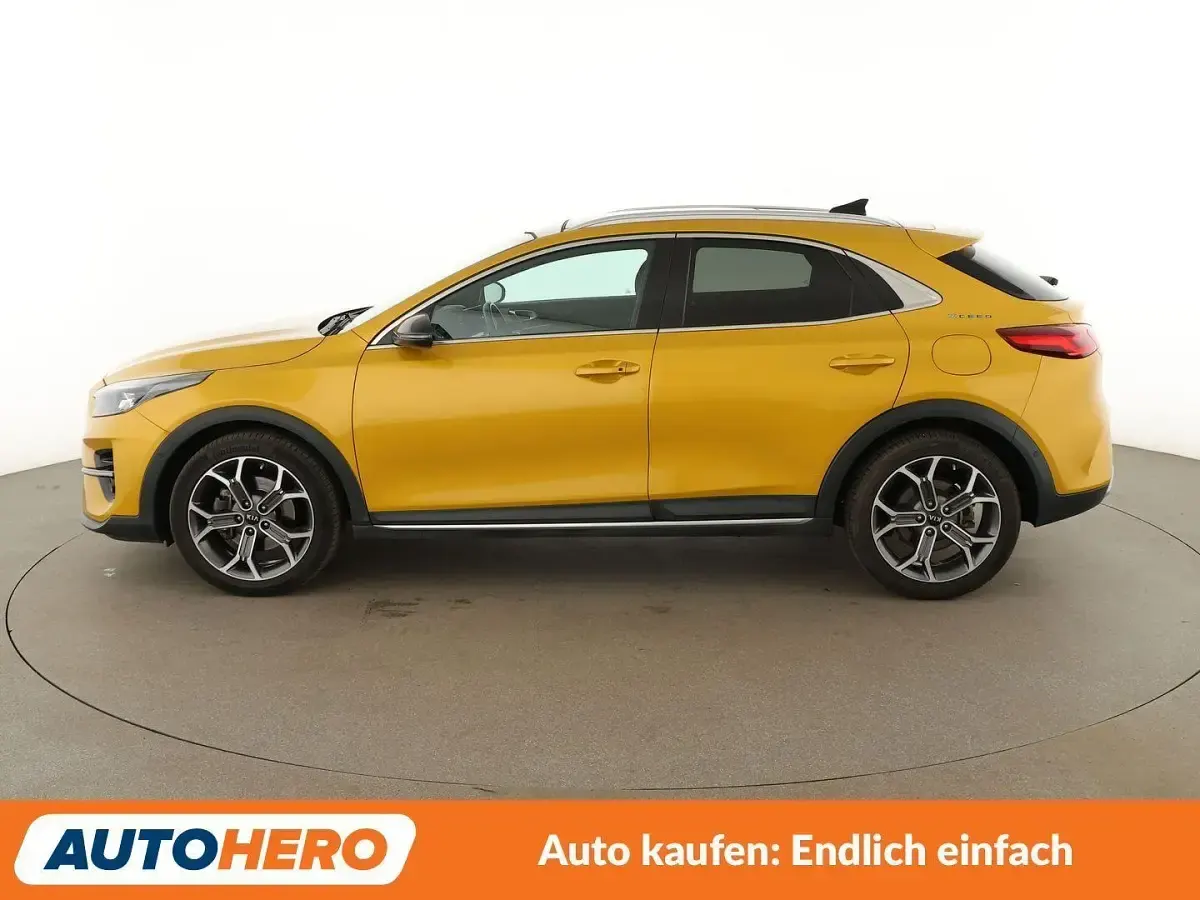 Gebraucht Kia XCeed Launch Edition 140 PS (102 kW) 2019 Gelb SUV