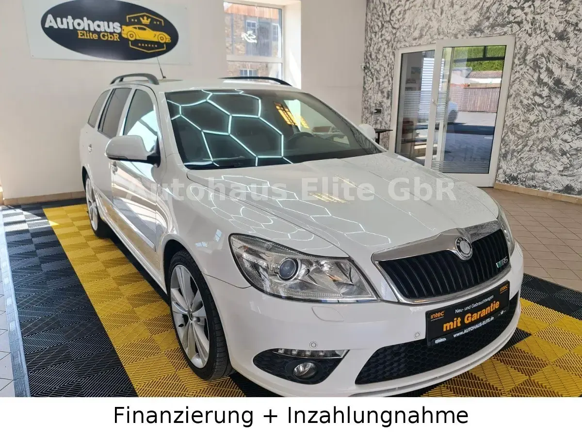 Gebraucht Skoda Octavia RS 200 PS (147 kW) 2010 Weiß Kombi