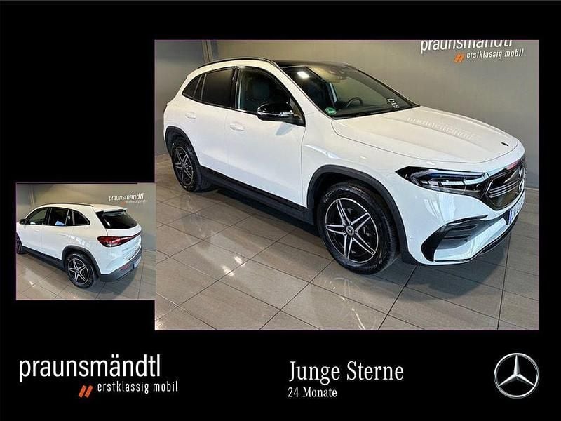 Polarweiß Gebraucht 2023 Mercedes EQA300 AMG SUV | 34.900 € (Guter Preis) - Bild 1/4