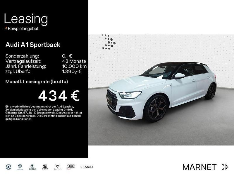 Weiß Neu 2025 Audi A1 Sportback S-Line Kleinwagen | 35.980 € (Fairer Preis) - Bild 1/4