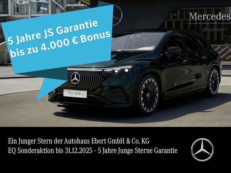 Grün Gebraucht 2023 Mercedes EQS450+ AMG SUV | 86.880 € - Bild 1/4