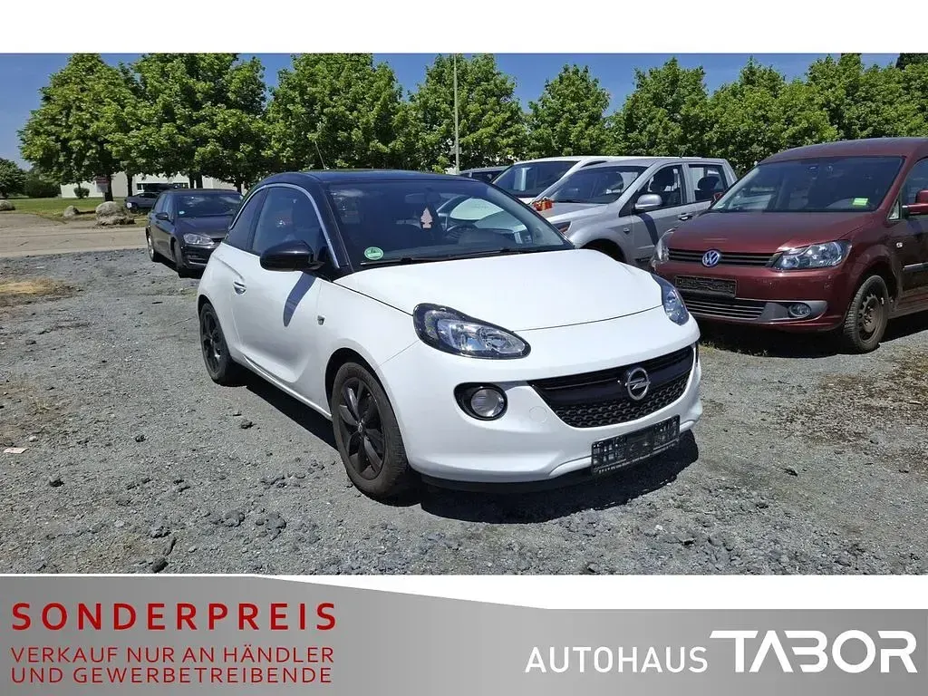 Gebraucht Opel Adam Glam 87 PS (63 kW) 2013 Weiß Kleinwagen
