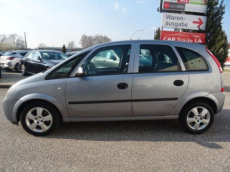 Gebraucht Opel Meriva Basis 101 PS (74 kW) 2005 Silber Van / Kleinbus