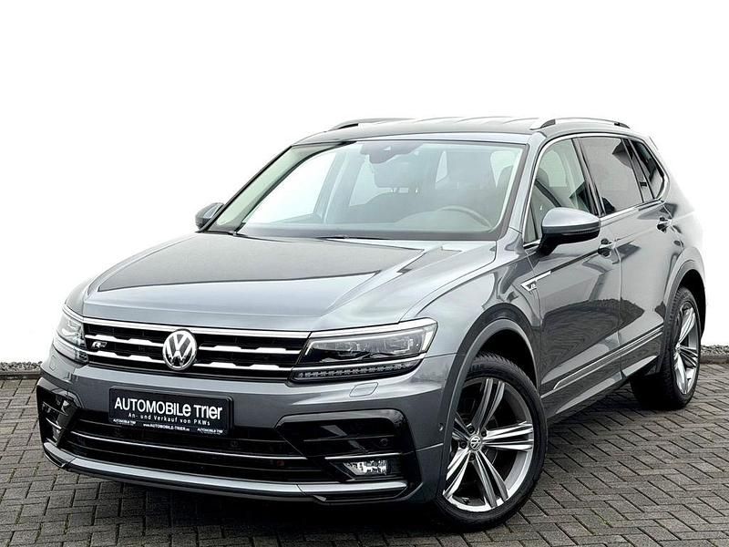 Grau Gebraucht 2019 VW Tiguan Allspace R-line SUV | 28.990 € (Guter Preis) - Bild 1/4