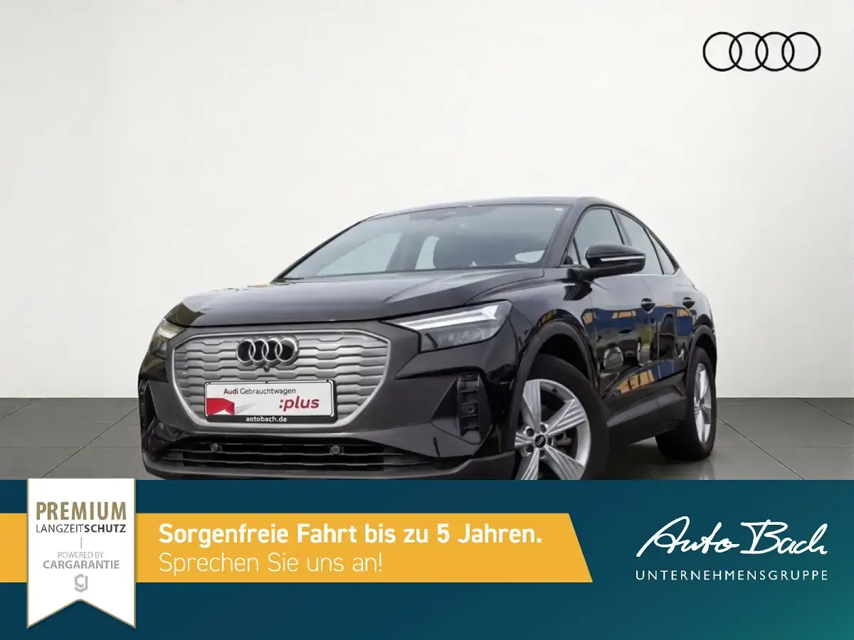Gebraucht Audi Q4 Sportback e-tron Ambiente 125 kW (170 PS) 2023 Mythosschwarz metallic SUV