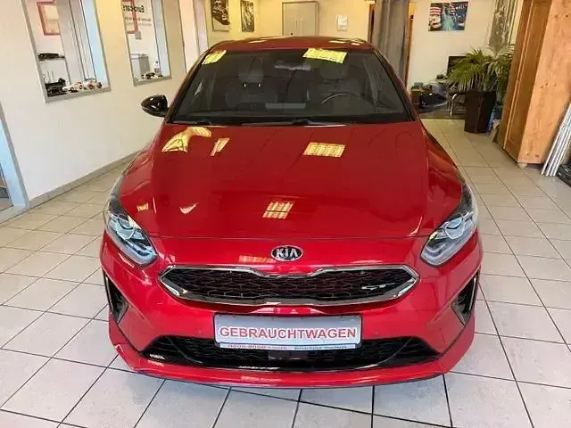 Gebraucht Kia ProCeed GT GT 204 PS (150 kW) 2021 Rot Kleinwagen