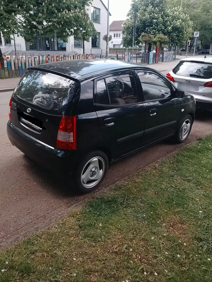 Gebraucht Kia Picanto 61 PS (44 kW) 2007 Schwarz Kleinwagen