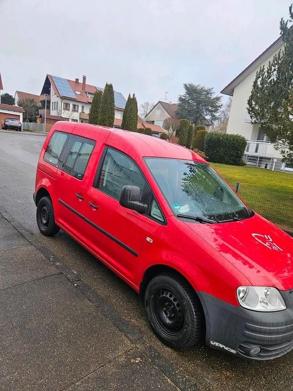 Rot Gebraucht 2009 VW Caddy Life Van / Kleinbus | 4.249 € (Superpreis) - Bild 1/4