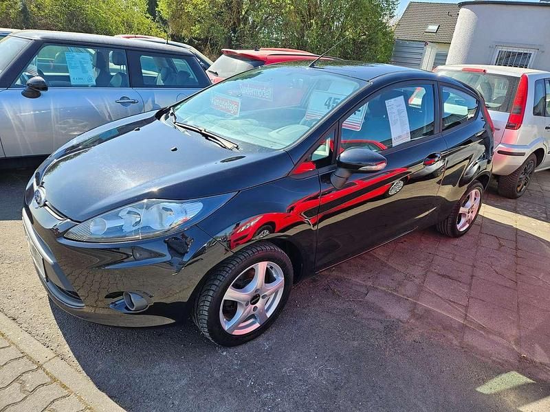 Pantherschwarz metallic Gebraucht 2009 Ford Fiesta Trend Kleinwagen | 4.590 € (Etwas zu teuer) - Bild 1/4
