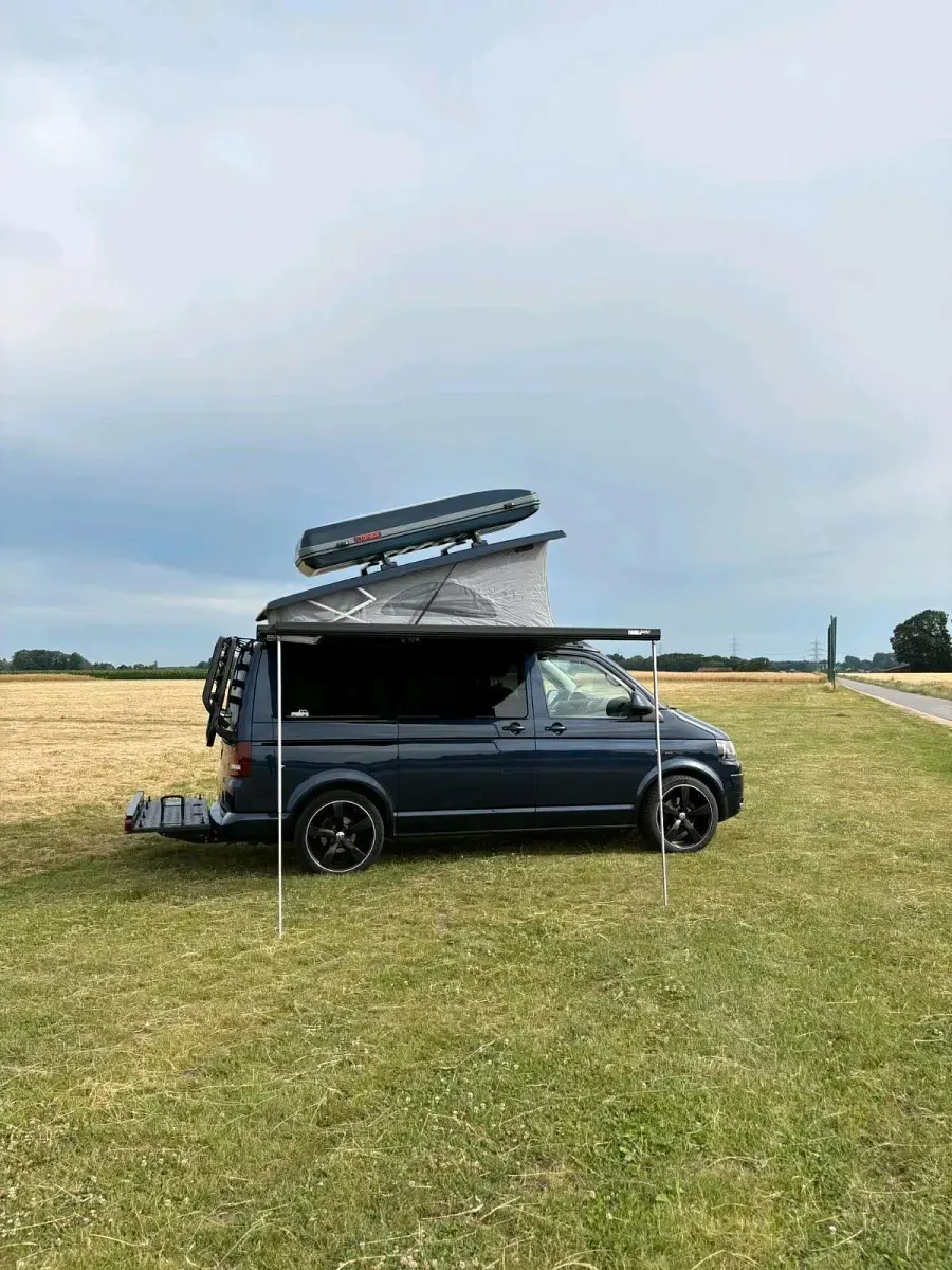 Second-hand VW California Beach 140 CP (102 kW) 2012 Albastru Van