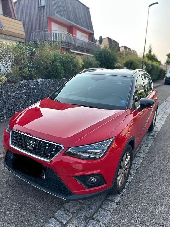 Rot Gebraucht 2020 Seat Arona XCELLENCE SUV | 10.500 € (Superpreis) - Bild 1/4