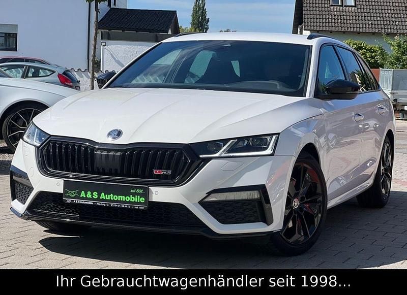 Weiß Gebraucht 2021 Skoda Octavia RS Kombi | 29.490 € (Fairer Preis) - Bild 1/4