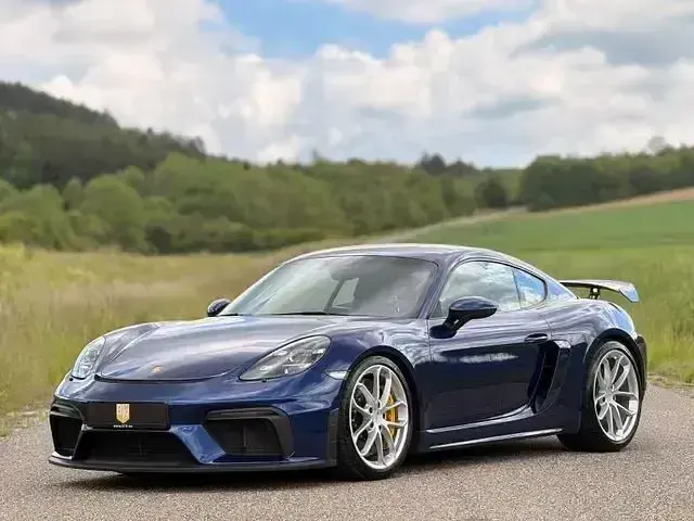 Gebraucht Porsche 718 Cayman GT4 420 PS (308 kW) 2020 Blau Coupé