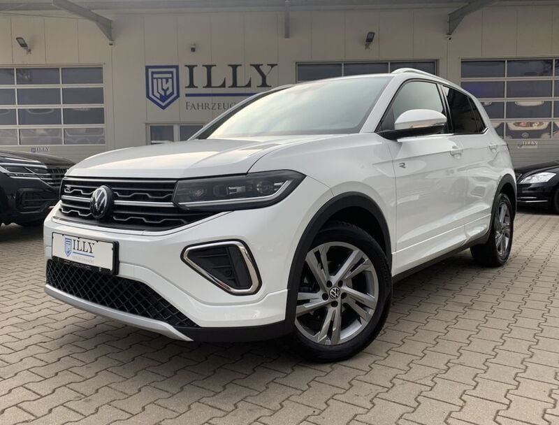 Weiß Gebraucht 2024 VW T-Cross R-line SUV | 26.950 € (Fairer Preis) - Bild 1/4