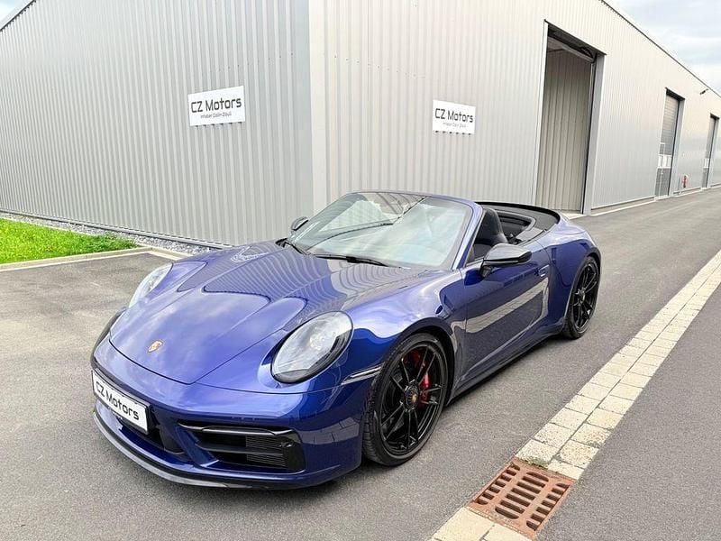 Blau Gebraucht 2022 Porsche 911 Carrera Cabriolet Cabrio | 151.900 € (Superpreis) - Bild 1/4