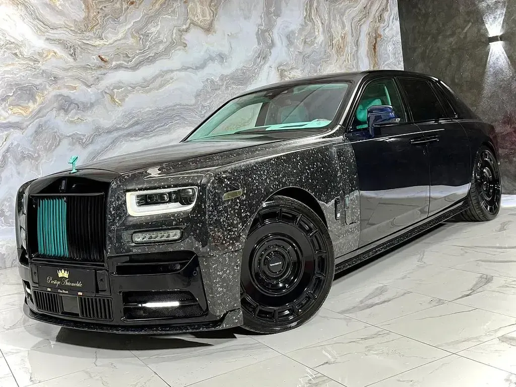 Gebraucht Rolls Royce Phantom 571 PS (419 kW) 2018 Blau Limousine