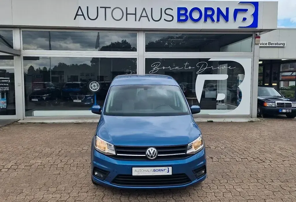 Gebraucht VW Caddy Comfortline 150 PS (110 kW) 2016 Blau Van / Kleinbus