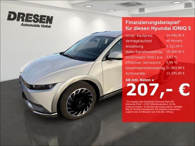 Grau Gebraucht 2021 Hyundai Ioniq 6 Techniq Limousine | 24.490 € (Fairer Preis) - Bild 1/4