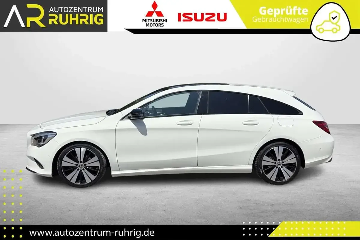 Gebraucht Mercedes CLA220 184 PS (135 kW) 2017 Weiß Coupé