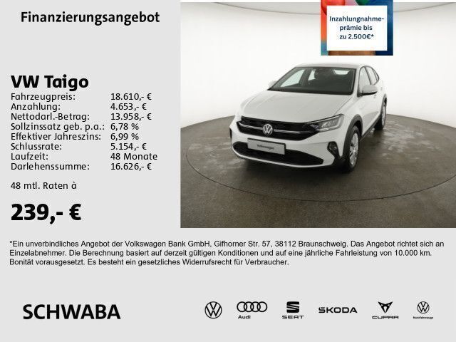 Pure white Neu 2024 VW Taigo SUV | 19.360 € (Guter Preis) - Bild 1/4