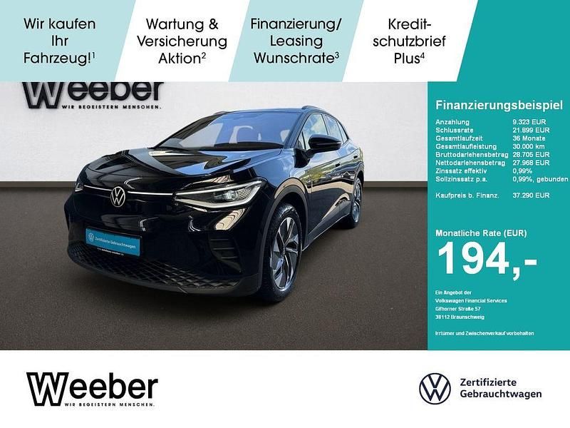 Schwarz Gebraucht 2025 VW ID.4 Pure SUV | 37.290 € (Fairer Preis) - Bild 1/4