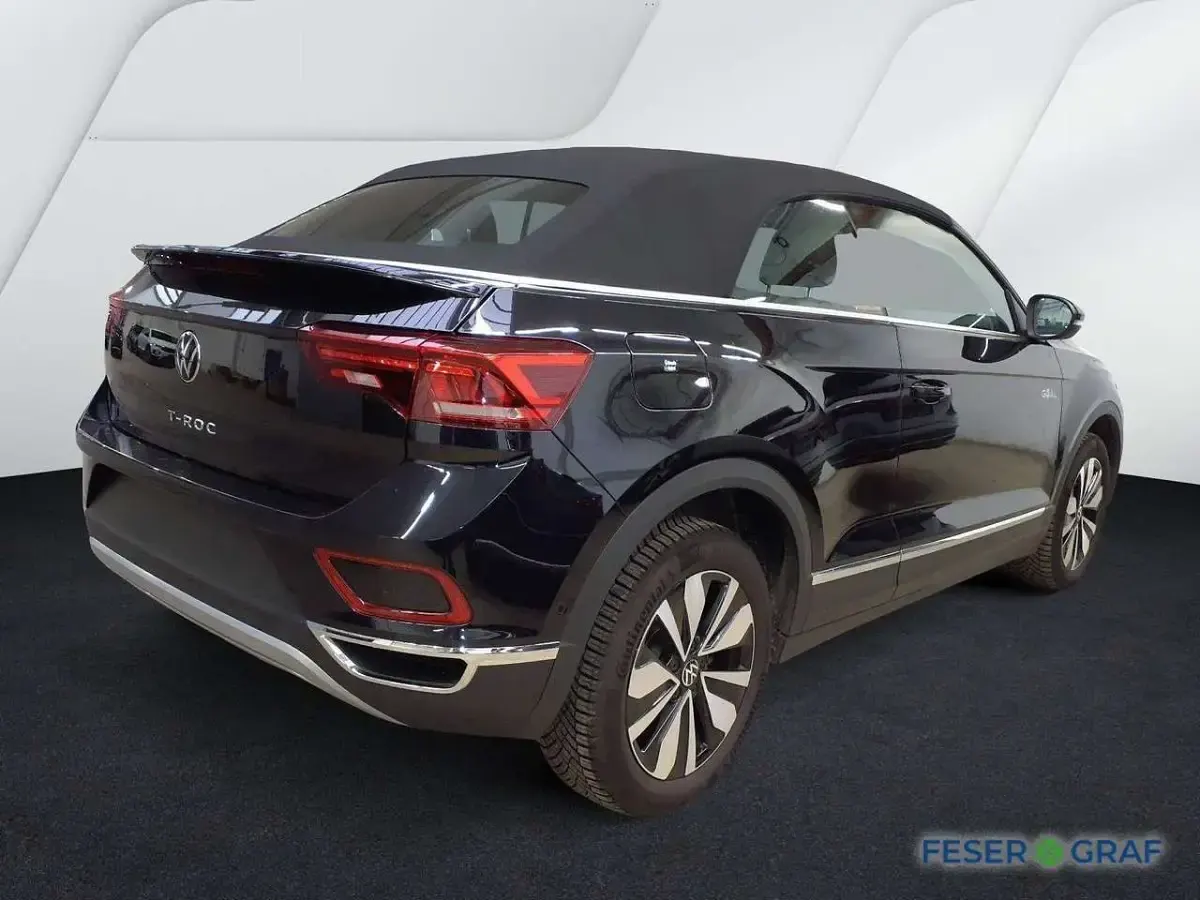 Gebraucht VW T-Roc Cabriolet Goal 116 PS (85 kW) 2025 Schwarz Cabrio