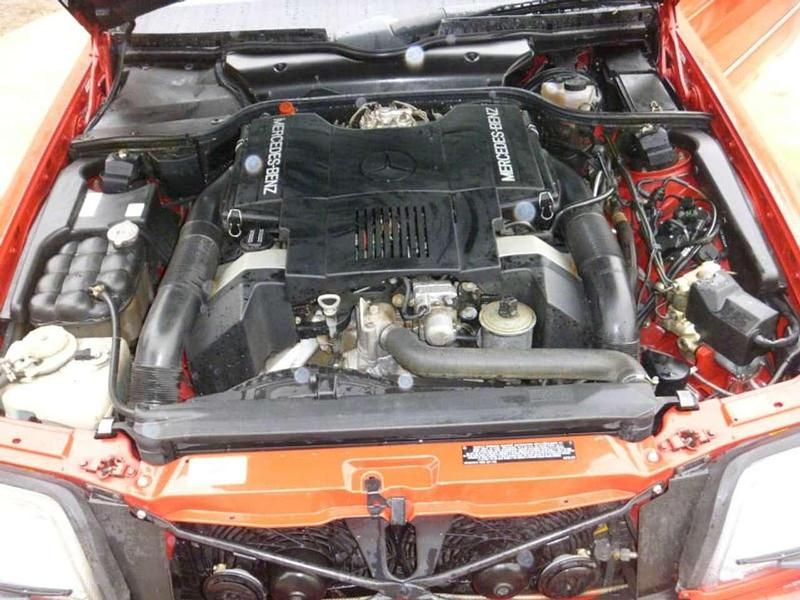 Gebraucht Mercedes SL500 326 PS (239 kW) 1990 Rot Cabrio