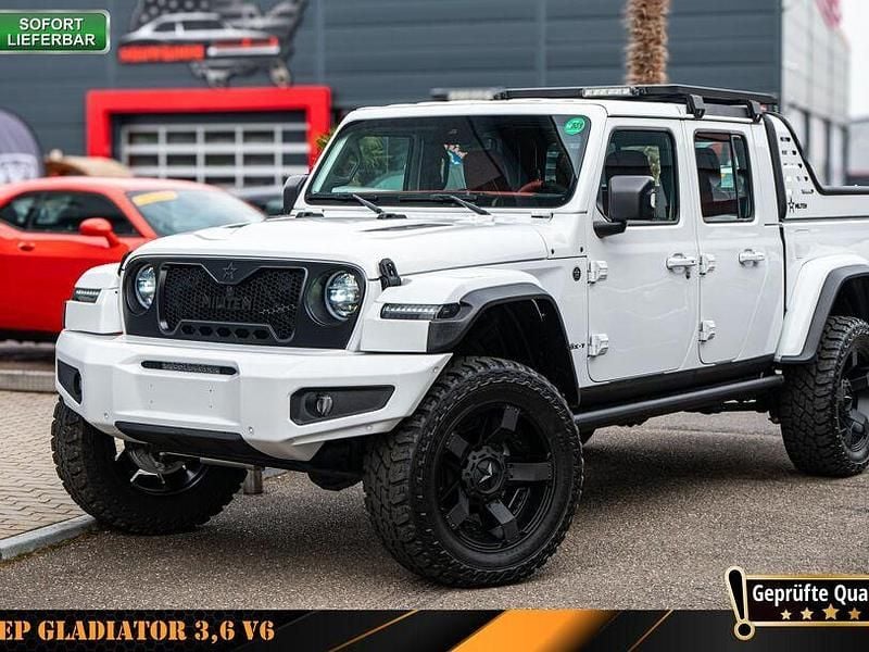 Bright white Gebraucht 2022 Jeep Gladiator Rubicon SUV | 94.500 € - Bild 1/4
