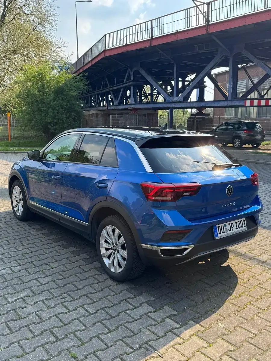Gebraucht VW T-Roc Sport 150 PS (110 kW) 2021 Blau SUV