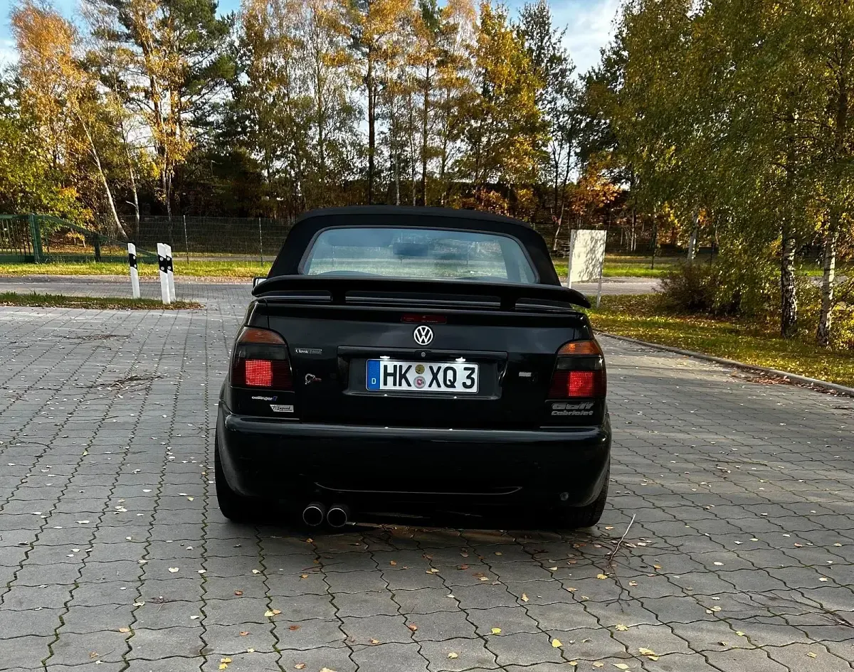 Gebraucht VW Golf Cabriolet 174 PS (127 kW) 1996 Schwarz Cabrio
