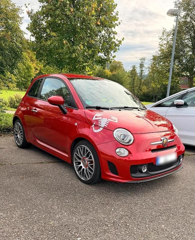 Usata Abarth 500 130 CV (95 kW) 2015 Rosso Utilitaria
