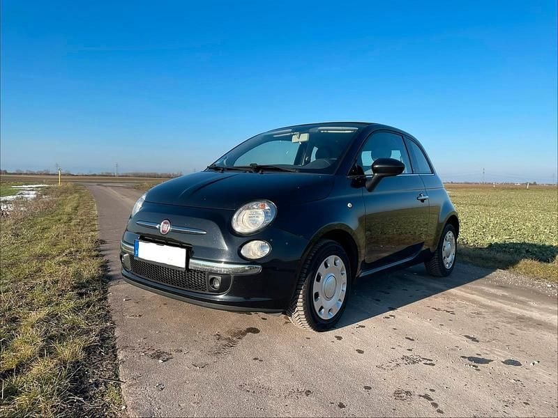 Schwarz Gebraucht 2013 Fiat 500C Lounge Cabrio | 2.900 € (Superpreis) - Bild 1/4