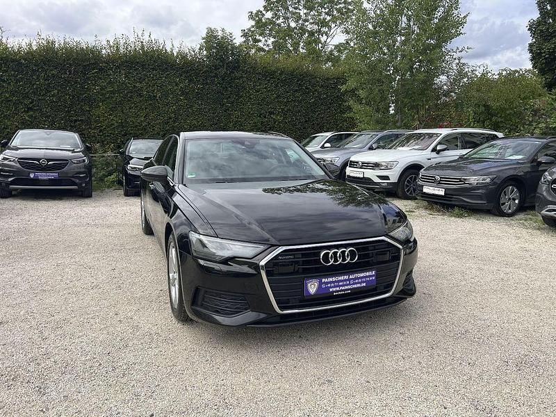 Mythosschwarz Gebraucht 2021 Audi A6 Sport Limousine | 31.999 € (Superpreis) - Bild 1/4