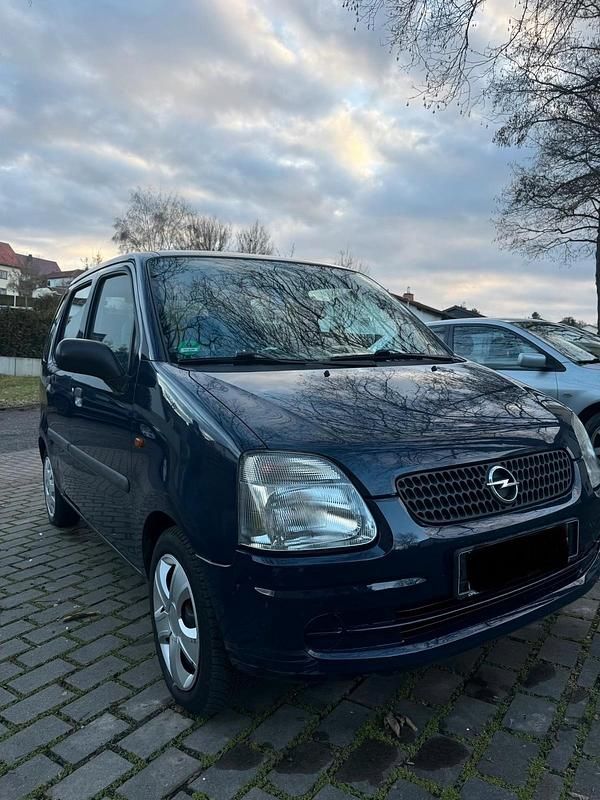Gebraucht Opel Agila 58 PS (42 kW) 2001 Blau Van / Kleinbus