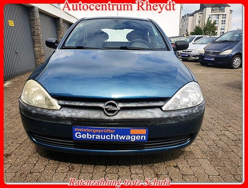 Gebraucht Opel Corsa 75 PS (55 kW) 2002 Grün Kleinwagen