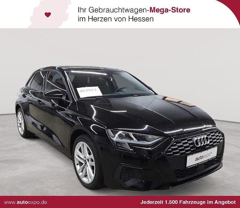 Schwarz Gebraucht 2021 Audi A3 Sport Limousine | 17.389 € (Superpreis) - Bild 1/4