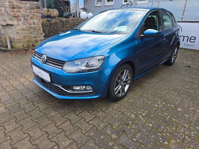 Gebraucht VW Polo Highline 110 PS (80 kW) 2016 Blau Kleinwagen