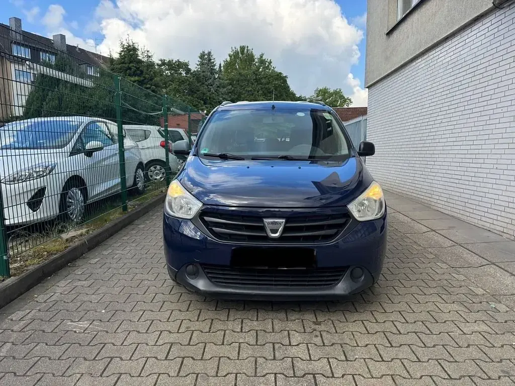 Gebraucht Dacia Lodgy Ambiance 83 PS (61 kW) 2012 Blau Van / Kleinbus