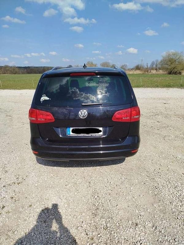 Gebraucht VW Sharan Match 140 PS (102 kW) 2012 Schwarz Van / Kleinbus