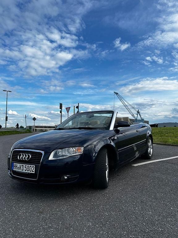 Blau Gebraucht 2006 Audi A4 Cabriolet Cabrio | 6.200 € (Fairer Preis) - Bild 1/4