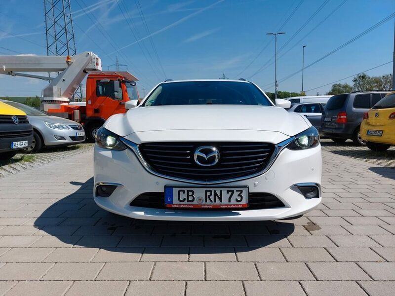 Gebraucht Mazda 6 Nakama 150 PS (110 kW) 2017 Weiß Kombi