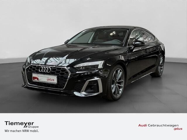 Mythosschwarz metallic Gebraucht 2022 Audi A5 Sportback Ambiente | 35.250 € (Fairer Preis) - Bild 1/4
