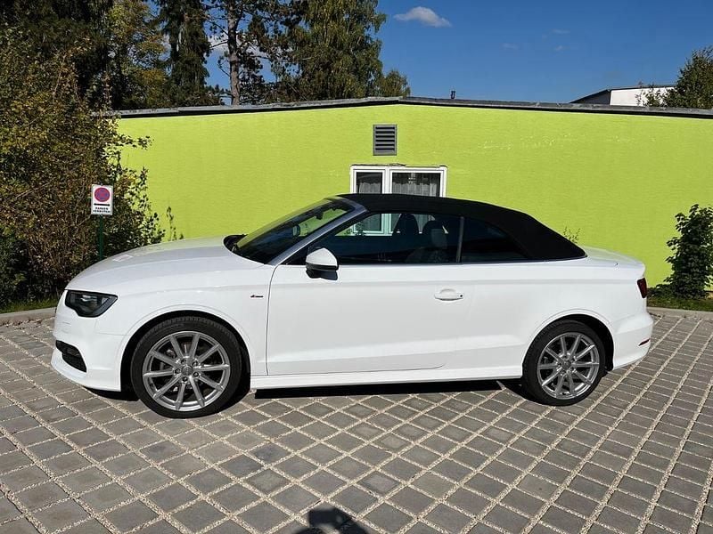 Gebraucht Audi A3 Cabriolet S-Line 125 PS (91 kW) 2016 Weiß Cabrio