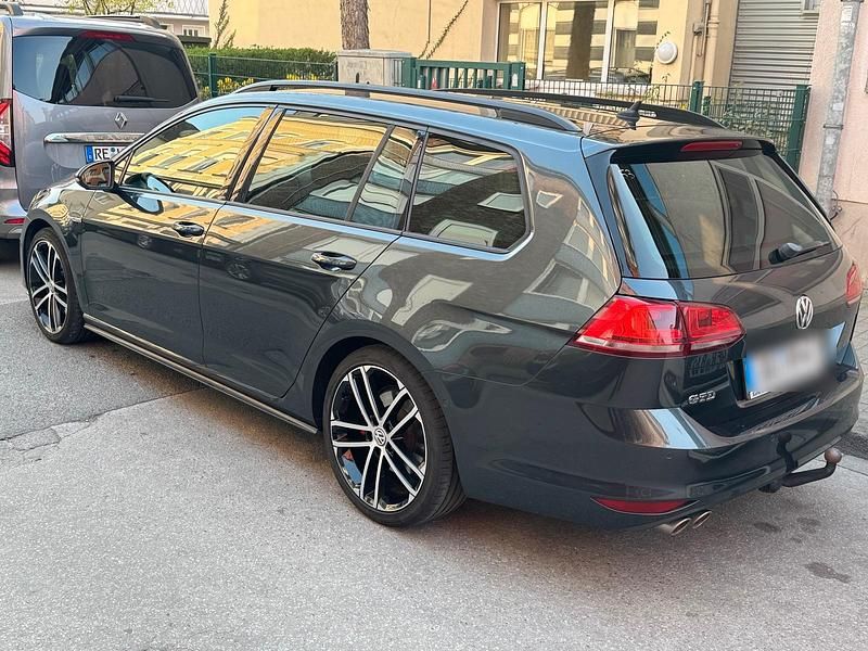 Grau Gebraucht 2015 VW Golf VII GTD Kombi | 8.850 € (Superpreis) - Bild 1/4