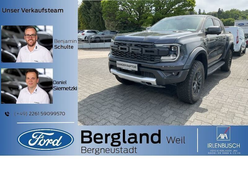 Meteor grey metallic grau Neu 2025 Ford Ranger Raptor Abholung | 69.980 € (Teuer) - Bild 1/4