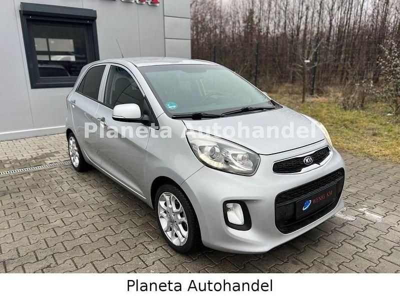 Gebraucht Kia Picanto Spirit 86 PS (63 kW) 2015 Silber Kleinwagen