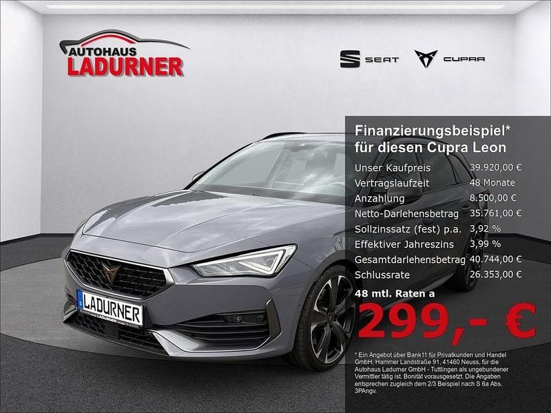 Grau Gebraucht 2024 Cupra Leon VZ Kombi | 39.920 € (Teuer) - Bild 1/4