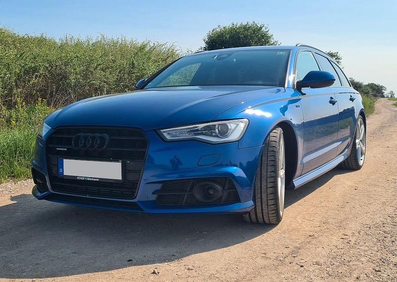 Blau Gebraucht 2017 Audi A6 Competition Kombi | 31.900 € (Fairer Preis) - Bild 1/4