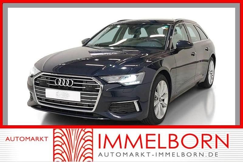 Firmamentblau (metallic) Gebraucht 2021 Audi A6 Design Kombi | 29.350 € (Superpreis) - Bild 1/4