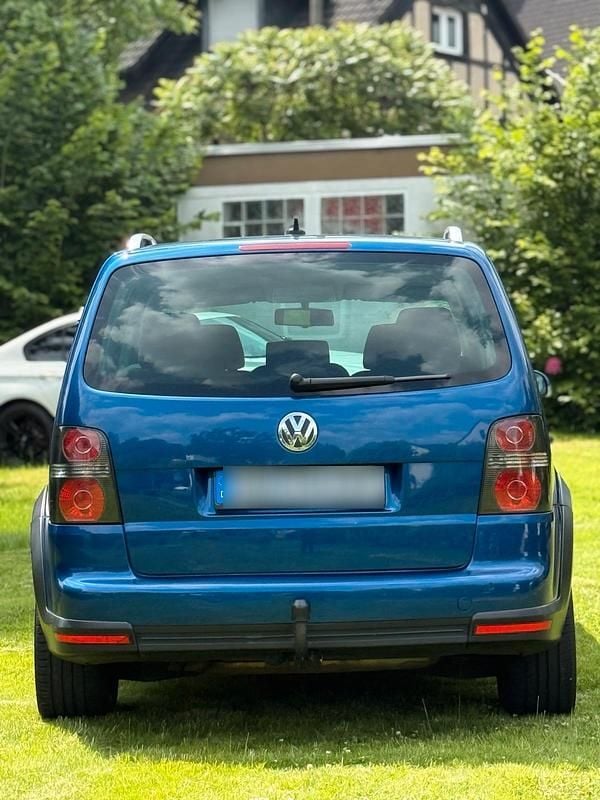Gebraucht VW Touran Cross 105 PS (77 kW) 2007 Blau Van / Kleinbus